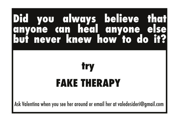 Fake Therapy Ad